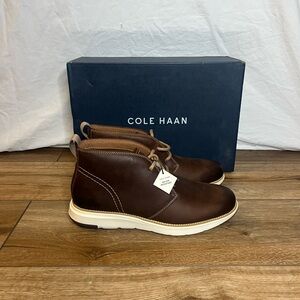 Cole Haan Men's Dark Brown Chukka Boots